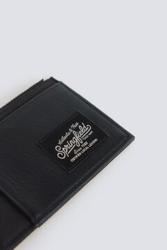 Springfield K&eacute;tsz&iacute;nű bőrhat&aacute;s&uacute; k&aacute;rtyatart&oacute; p&eacute;nzt&aacute;rca