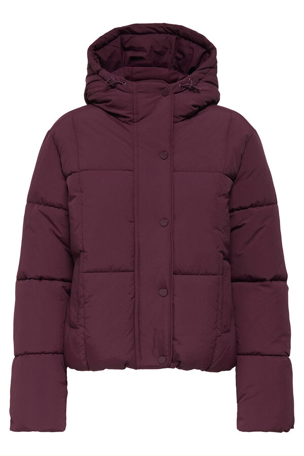 JDY Coat puffer pink