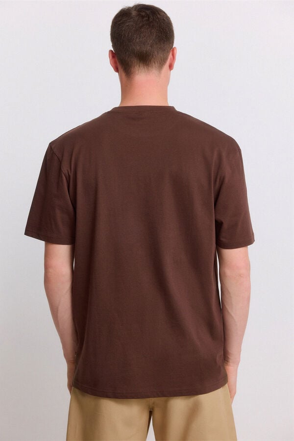 Springfield Japanese text T-shirt nude