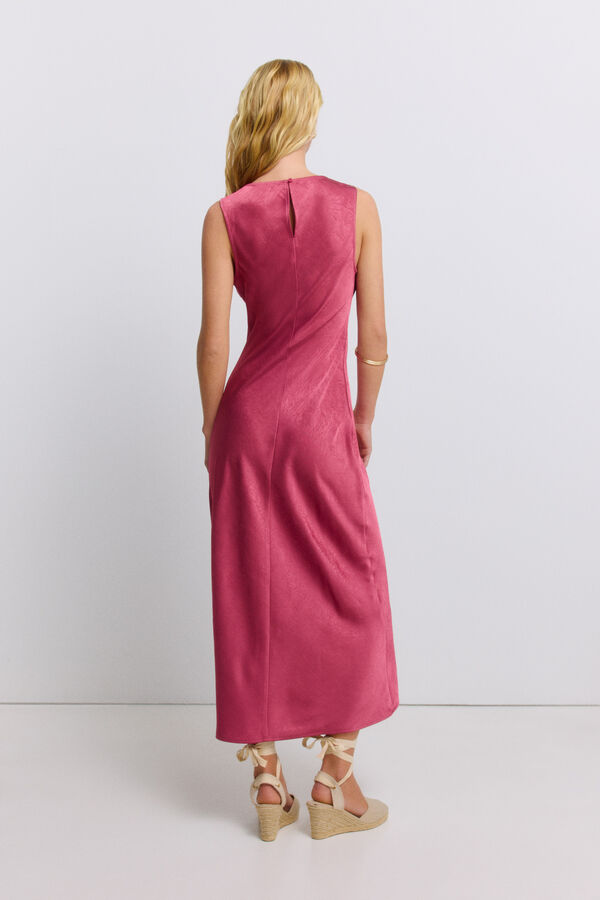 Springfield Fluid long dress pink