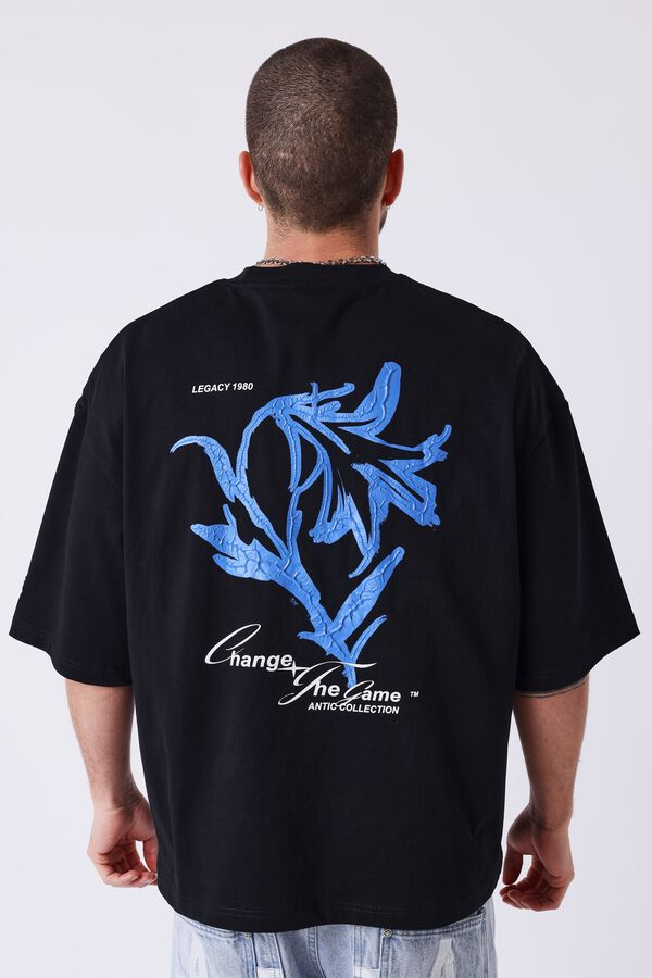 Project X Paris Camiseta manga corta print negro
