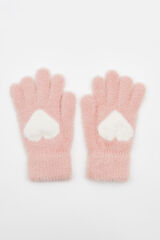 Springfield Pink heart gloves red