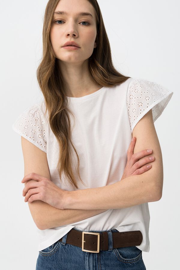 Tiffosi Camisola de manga curta branco