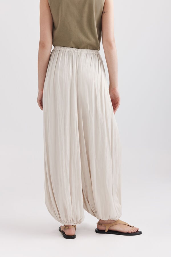 Springfield Fluid harem trousers beige