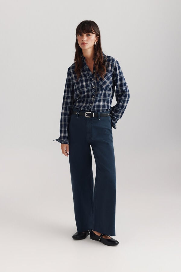 Springfield Sailor high-waisted jeans blue