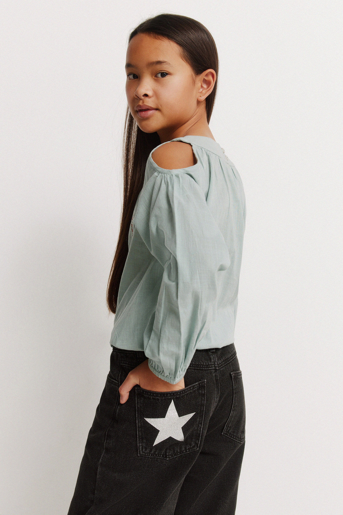 Springfield Kids Jeans Wideleg ni&ntilde;a