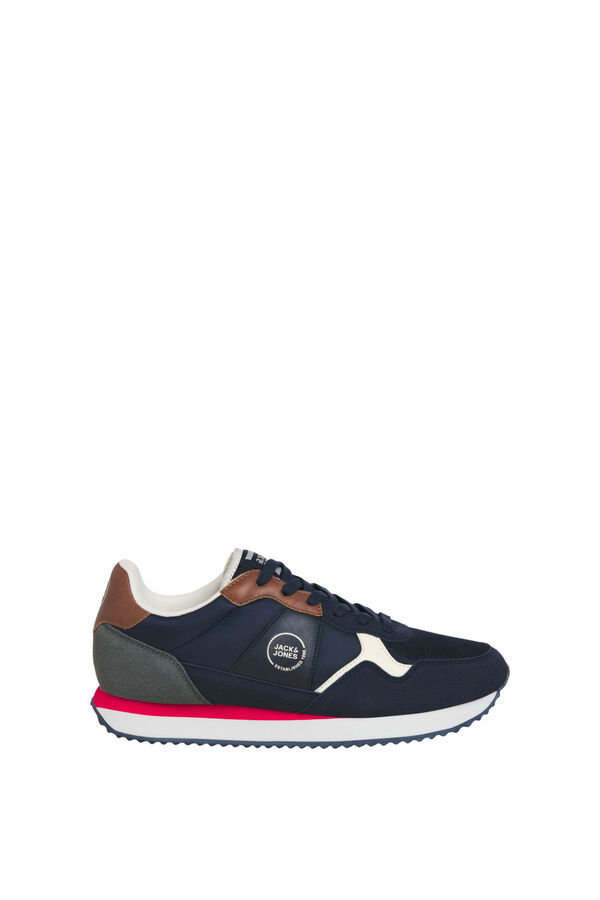Jack & Jones Zapatilla estilo retro azul