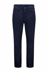 Springfield 5-pocket washed slim fit trousers