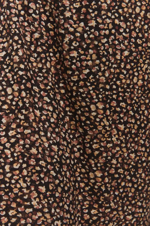 Systemaction Falda estampada con goma estampado