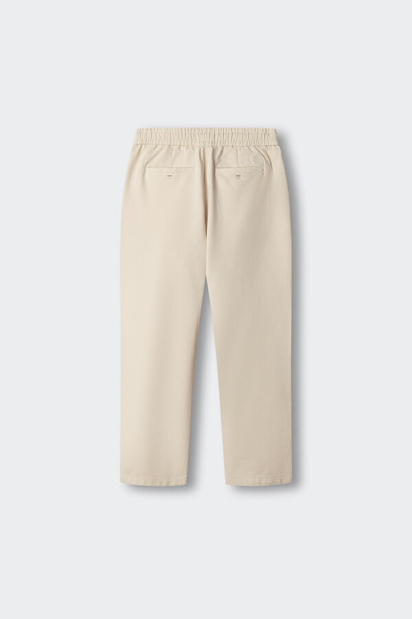Springfield Kids Cal&ccedil;as chino de malha para menino cru
