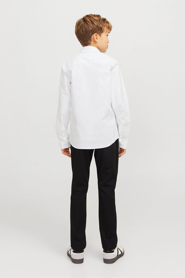 Jack & Jones Junior Camisa formal regular fit blanco