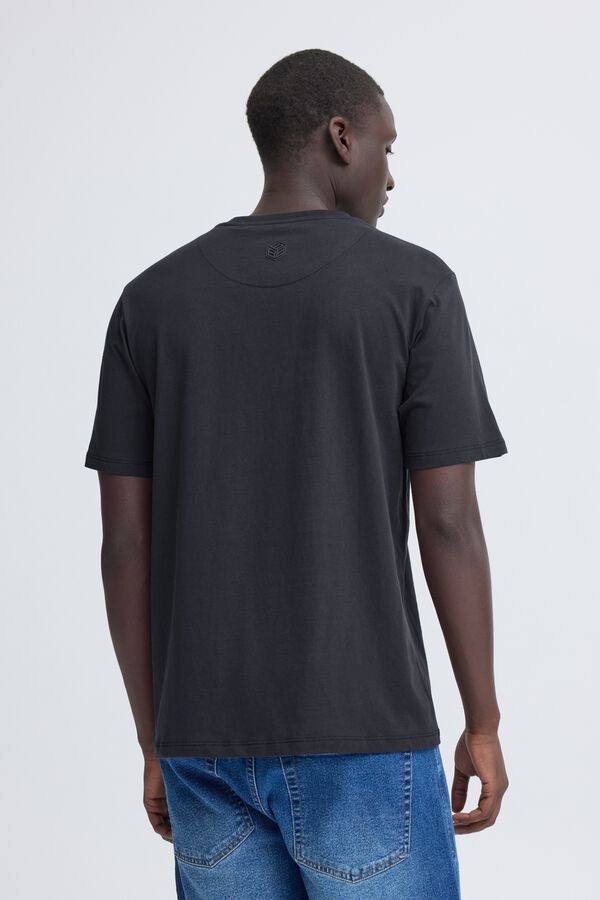 Blend T-shirt manga curta azul