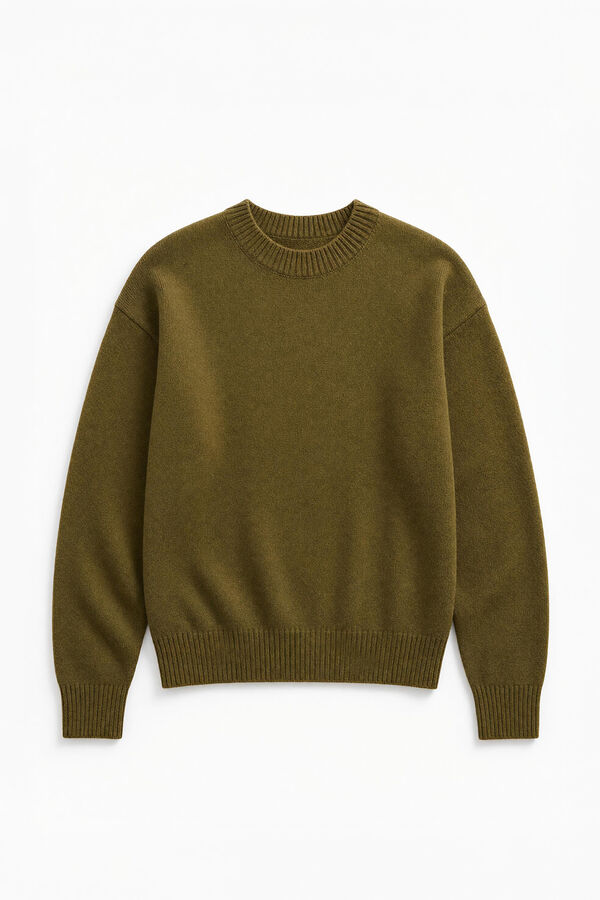 Springfield Basic knit jumper green