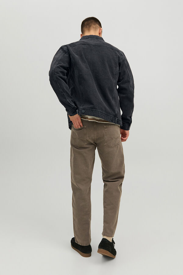 Jack & Jones Cropped denim jacket black