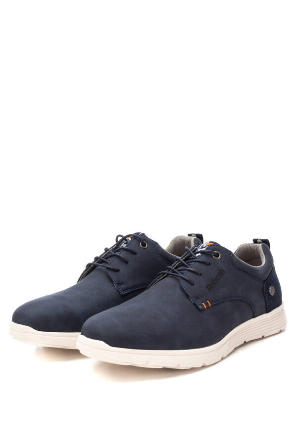 Refresh Zapato casual cordones azul