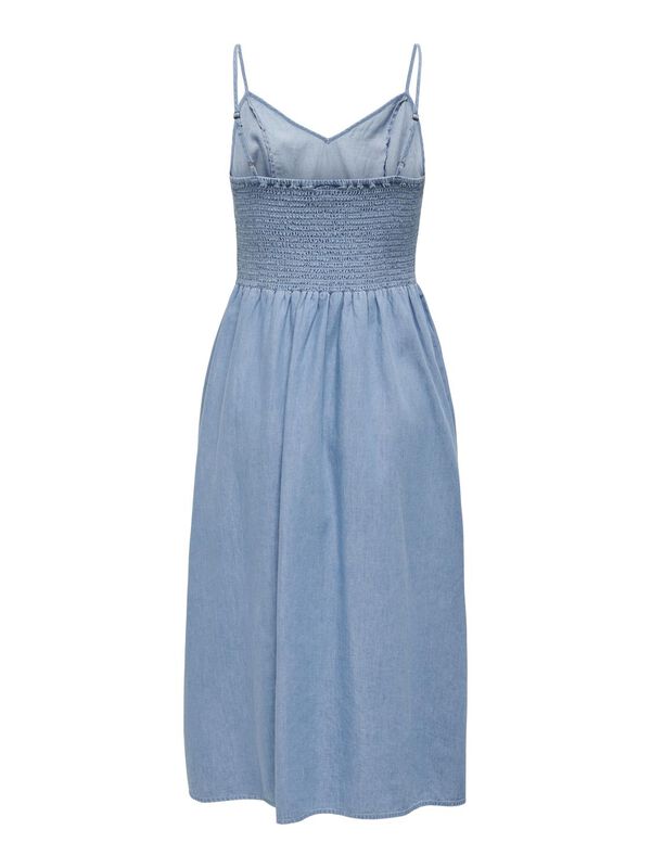 Springfield Midi-Kleid Träger Blau