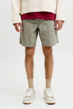 Jack & Jones Bermuda jogger de algod&oacute;n