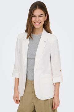 Only Linen open blazer
