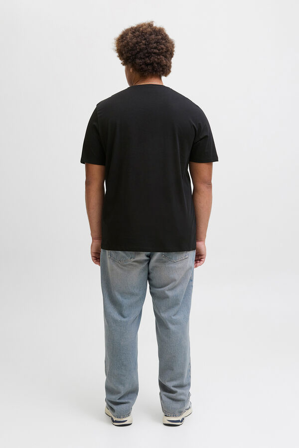 Jack & Jones PLUS Essential short-sleeved T-shirt black