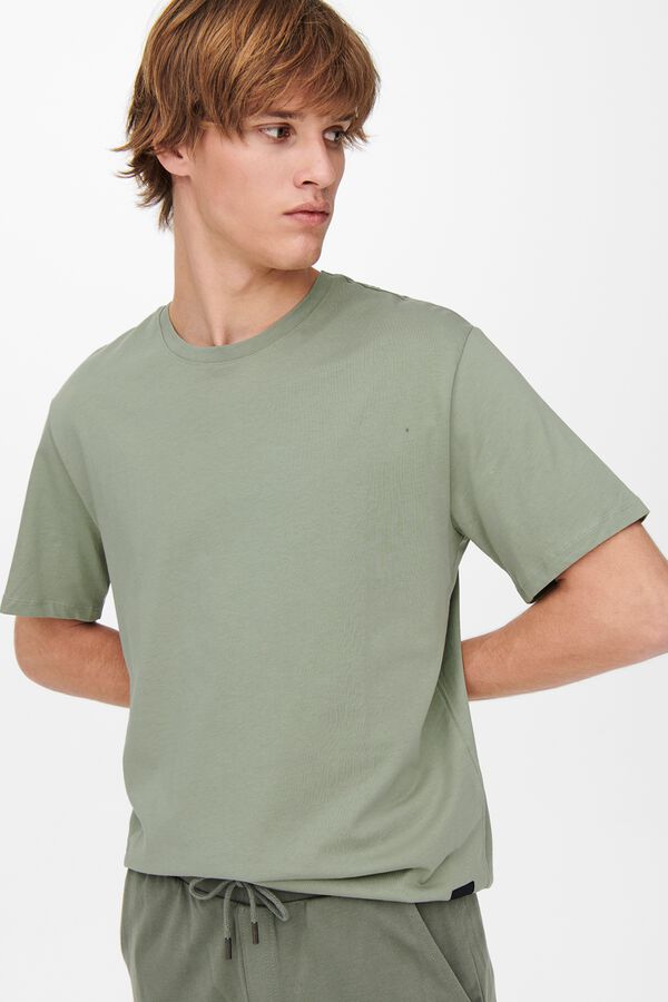 Only & Sons Camiseta manga corta verde