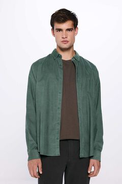 Springfield corduroy shirt green