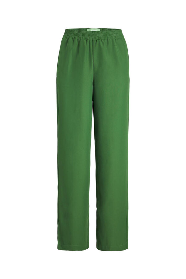 Springfield Regular fit trousers zelena