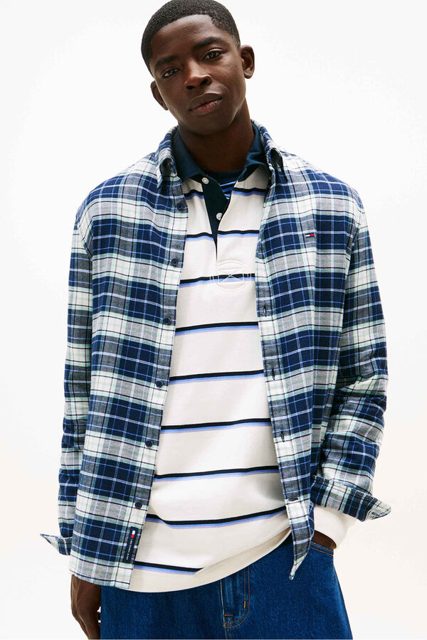 Tommy Jeans Regular fit shirt blue