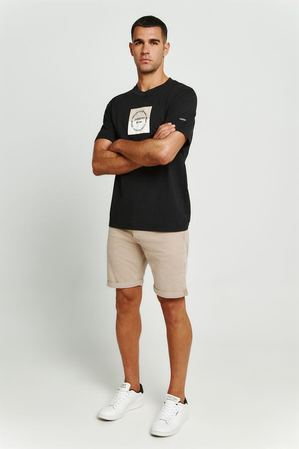 Jack & Jones Regular turn-up Bermuda shorts brown