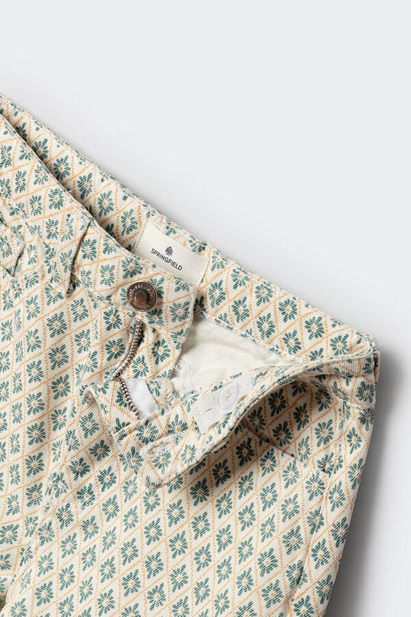 Springfield Kids Sarga Culotte IKAT ni&ntilde;a marfil