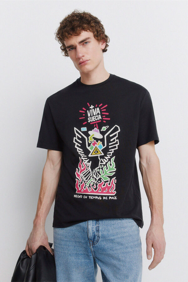 Springfield T-shirt Viva Suecia black