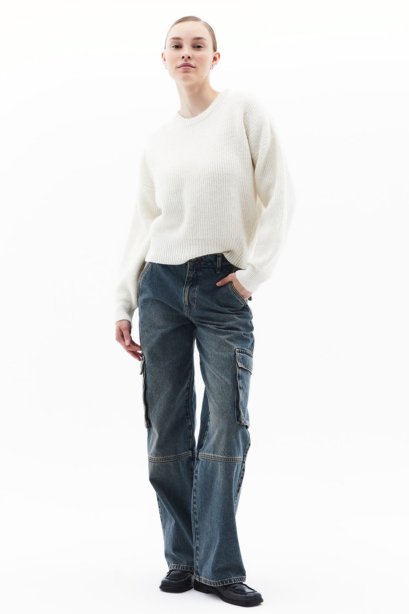 Oxxo Jersey de cuello redondo