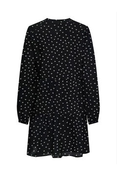 Only Vestido curto camiseiro