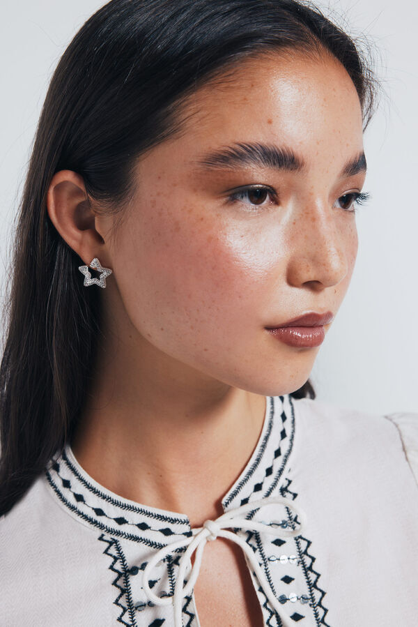 Springfield Bright star earrings grey