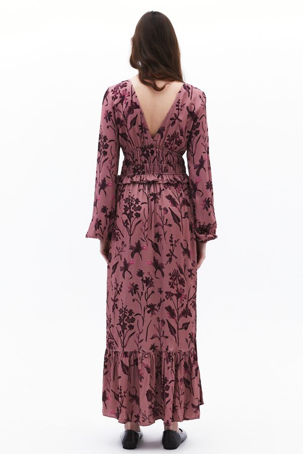 Oxxo Vestido largo morado/lila