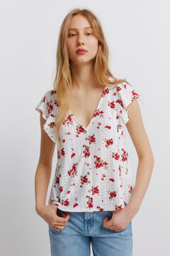 Springfield Embroidered short sleeve T-shirt