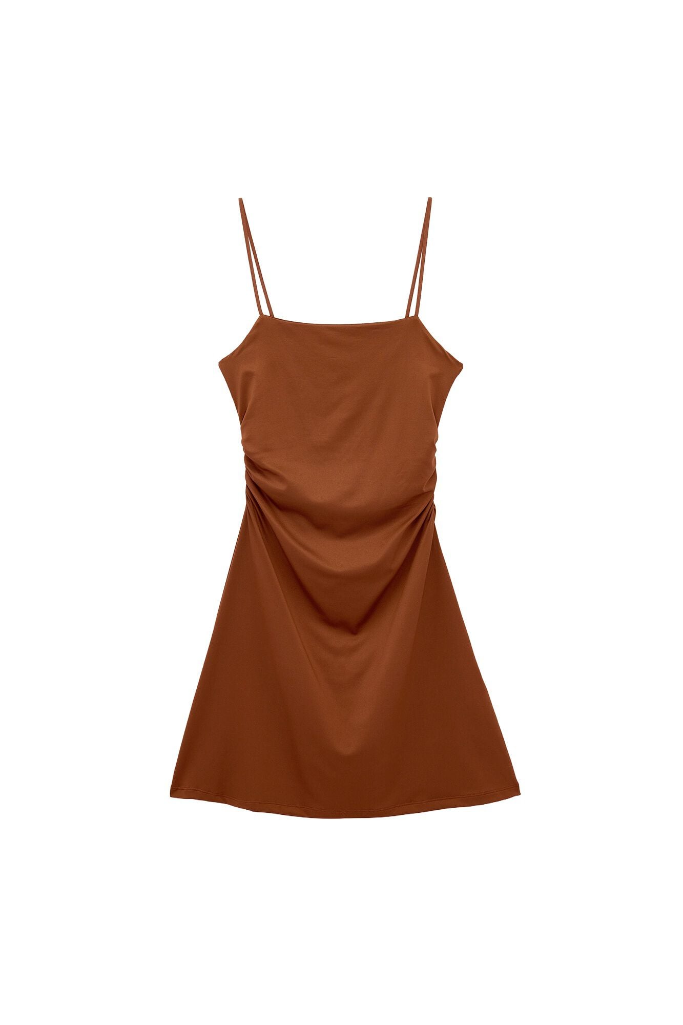 Koton Minivestido de tirantes fruncido