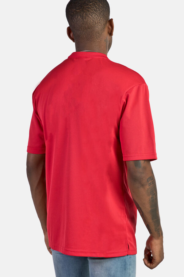Springfield  Technical short-sleeved polo shirt rouge