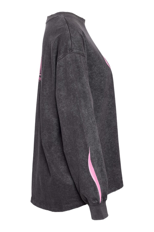 Noisy May Distressed sweatshirt grey
