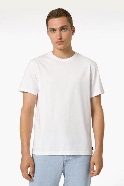 Springfield Camiseta Básica blanco