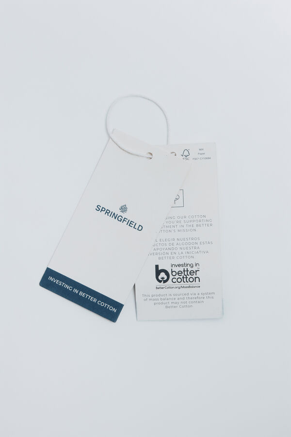 Springfield Western graphic t-shirt nude