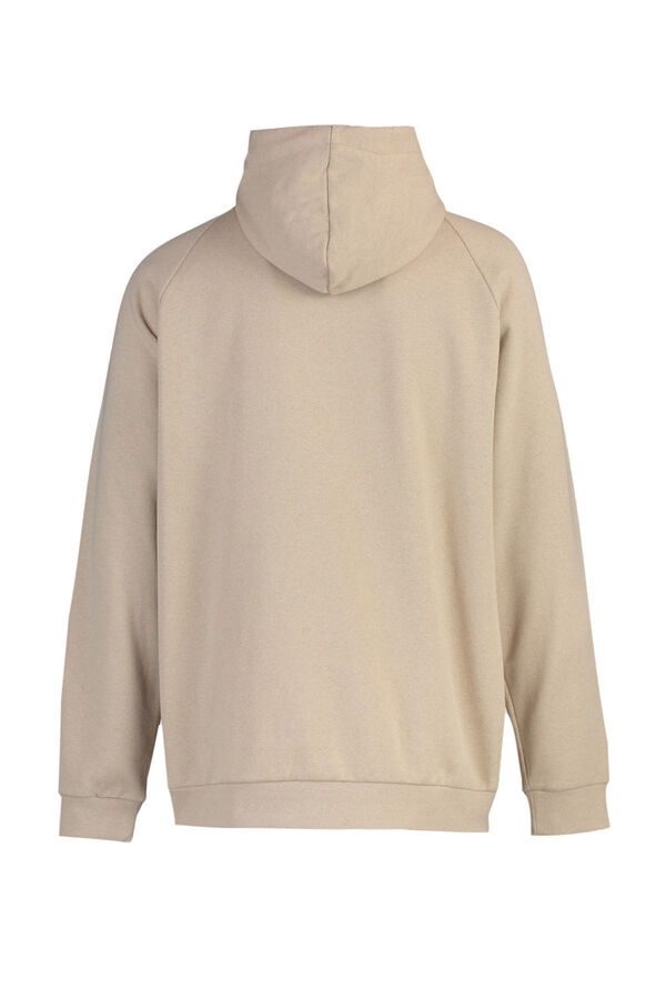 Trendyol Sudadera regular con capucha beige