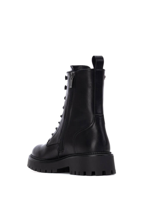 XTI Bota de amarrar preto