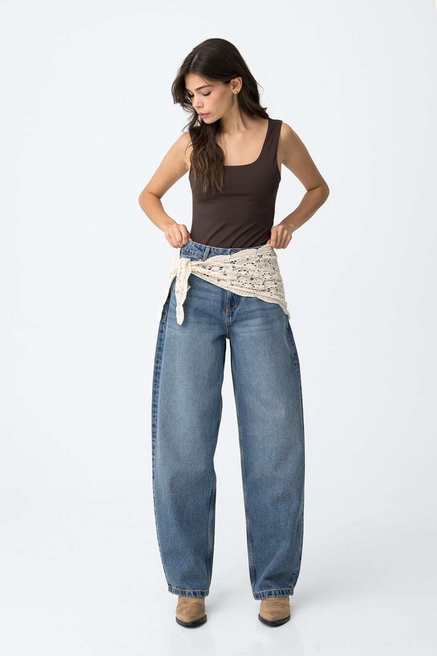 Pantalón vaquero barrel