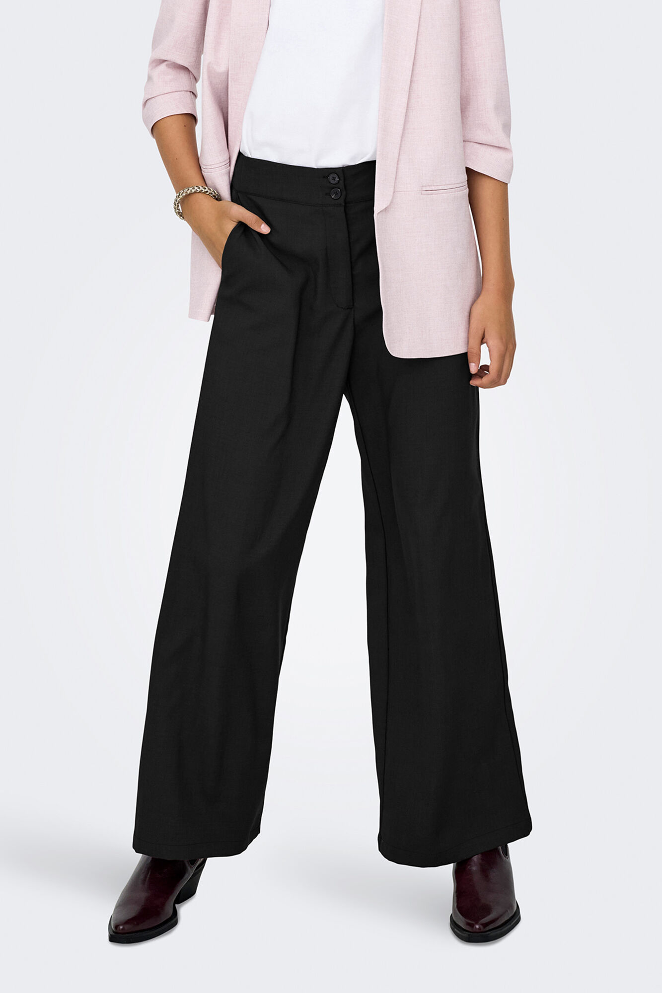 JDY Pantal&oacute;n ancho fluido