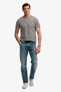 Superdry T-shirt manga curta &agrave;s riscas