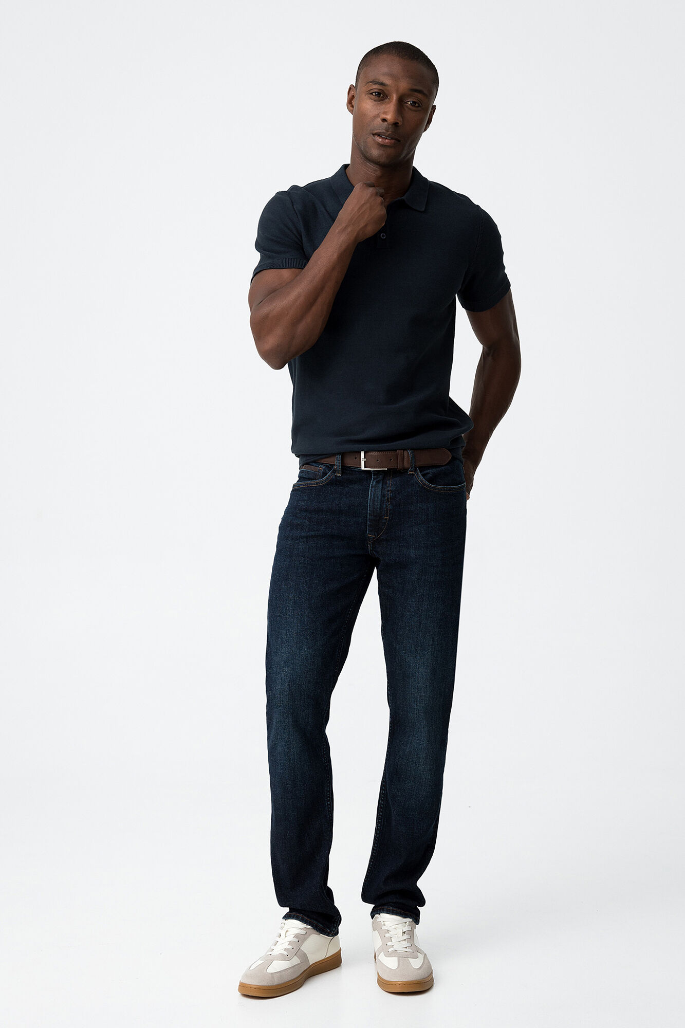 Tiffosi Vaqueros Leo Comfort Fit Con Cintur&oacute;n