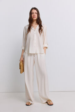 Springfield Wide fluid long trousers