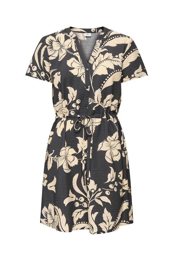 JDY Print short dress black