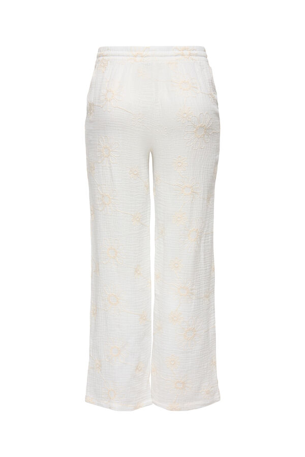 Bestickte Bambus-Hose | Damenhosen | SPF