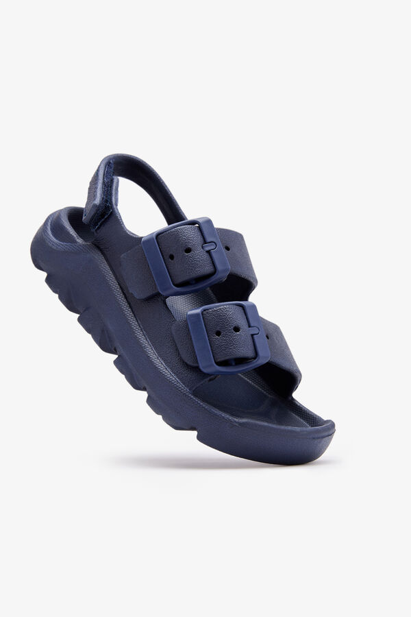 Conguitos Buckle water sandals blue